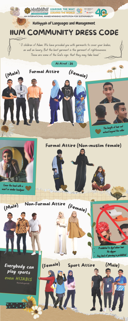 IIUM Community Dress Code Kulliyyah Of Sustainable Tourism And