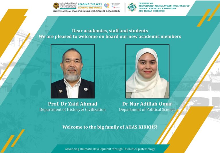 Prof. Dr Zaid Ahmad