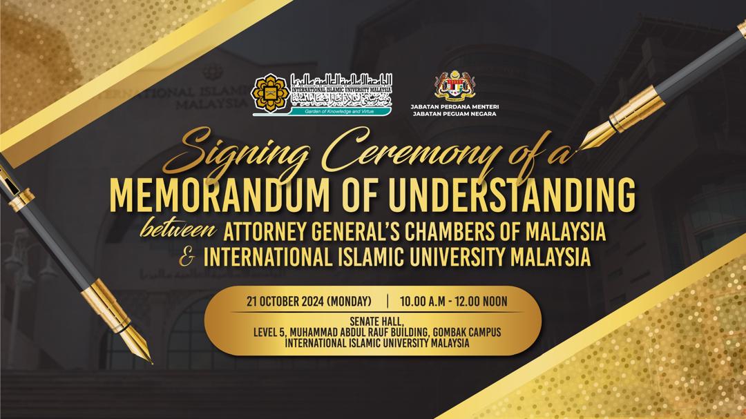 Attorney General's Chambers, Malaysia, International Islamic University Malaysia (IIUM), Ahmad Ibrahim Kulliyyah of Laws (AIKOL), IIUM