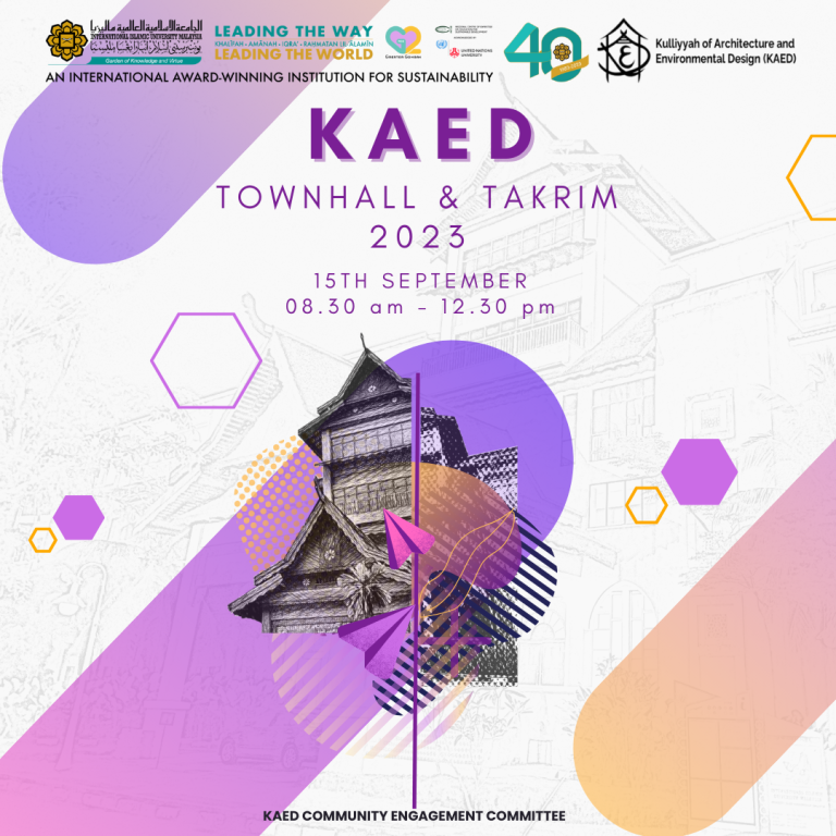 KAED TOWNHALL & TAKRIM