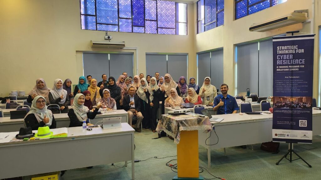 Strategic Thinking for Cyber Resilience: Empowering IIUM Leaders workshop