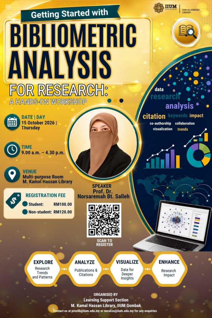 📊 GETTING STARTED WITH BIBLIOMETRIC ANALYSIS FOR RESEARCH: A Hands-on Workshop