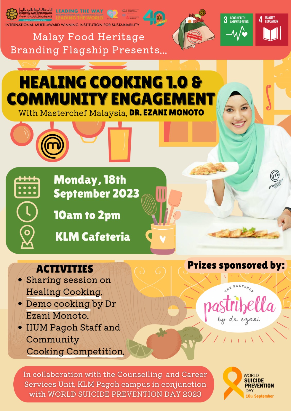 Healing Cooking 1.0 & Community Engagement