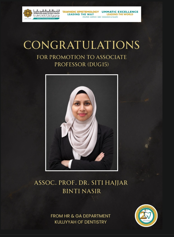 Congratulations on Promotion to Associate Professor