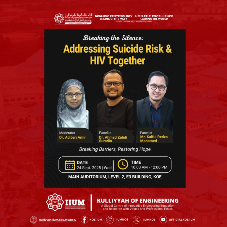 INVITATION TO HSE FORUM BREAKING THE SILENCE - ADDRESSING SUICIDE RISK AND HIV TOGETHER