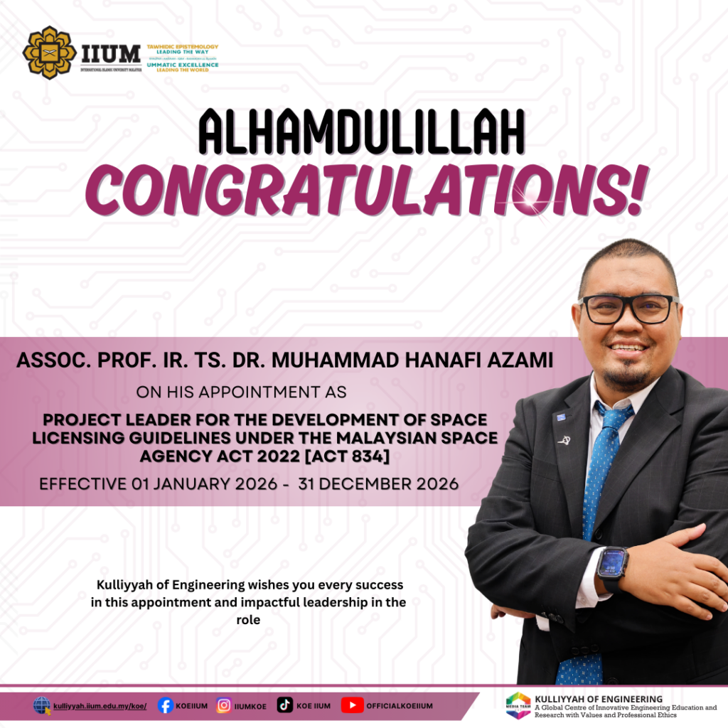 Assoc. Prof. Ir. Ts. Dr. Muhammad Hanafi Azami