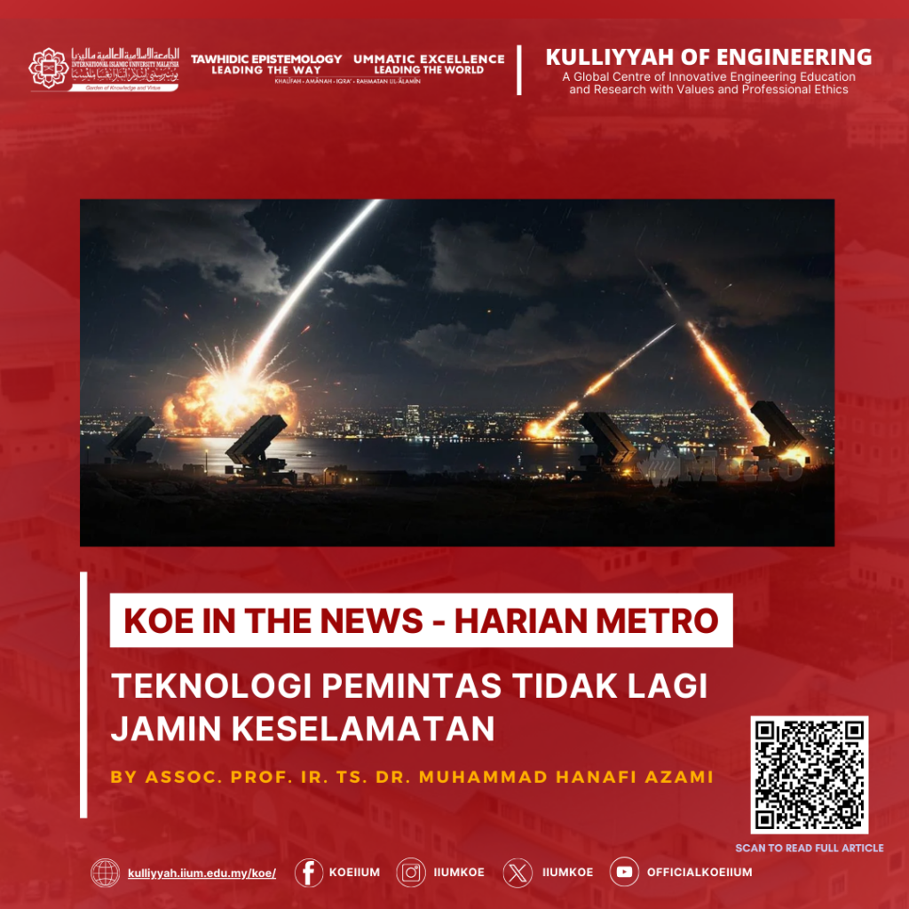 koe in the news - by Assoc. Prof. Ir. Ts. Dr. hanafi bin azami (1)