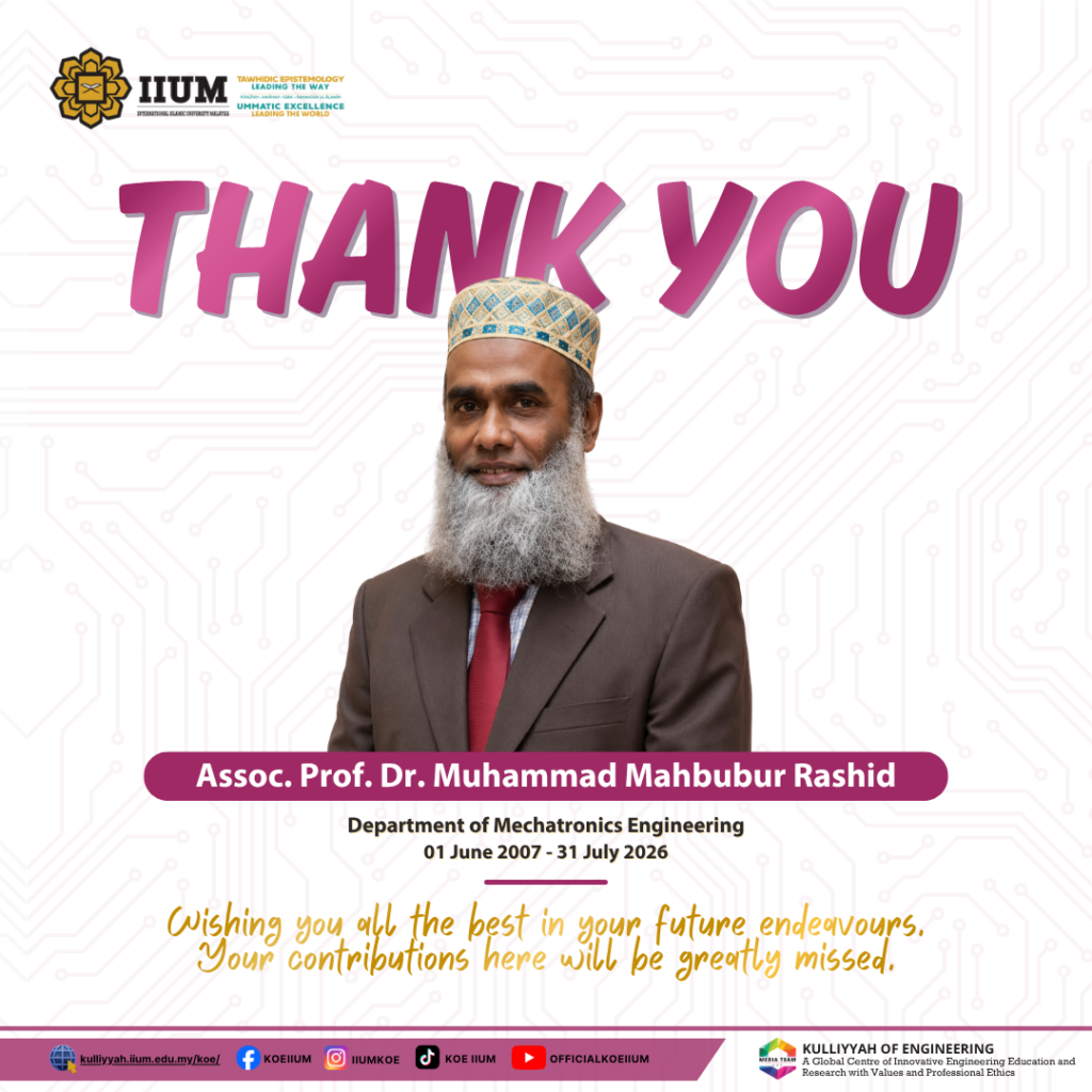 Assoc. Prof. Dr. Muhammad Mahbubur Rashid