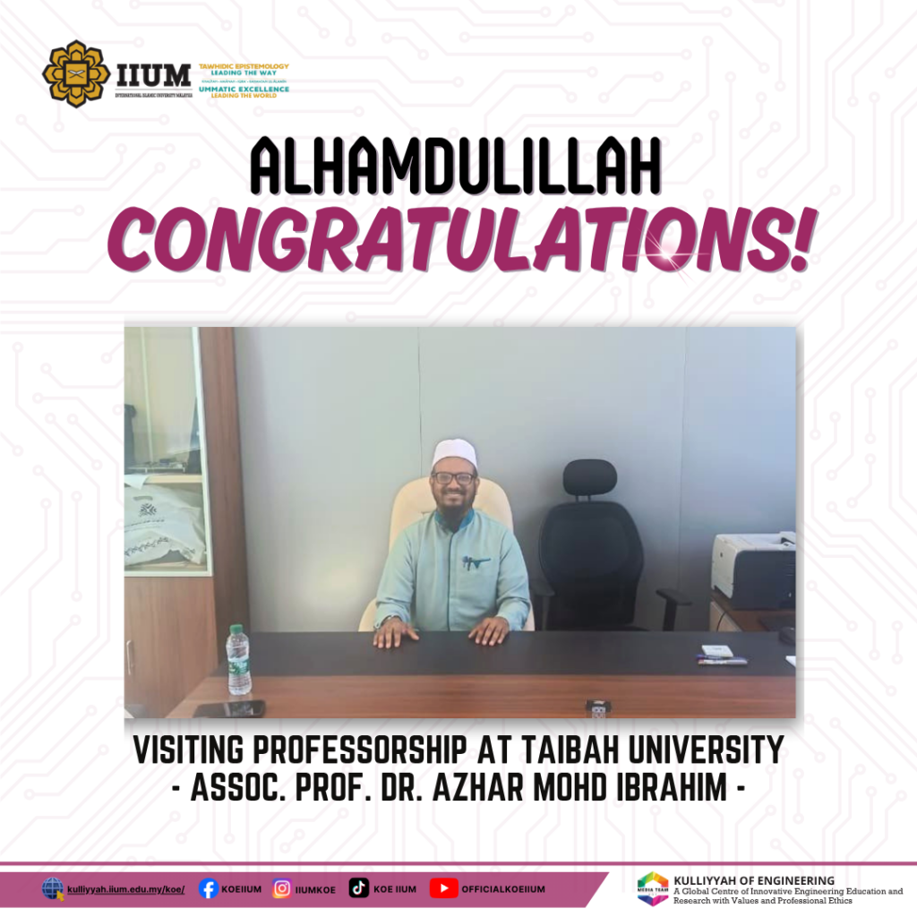 VISITING PROFESSORSHIP AT TAIBAH UNIVERSITY - Assoc. Prof. Dr. Azhar Mohd Ibrahim (2)