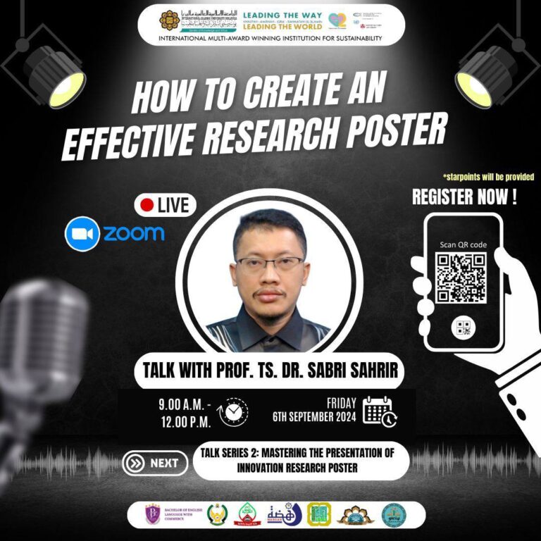 Create effective research poster