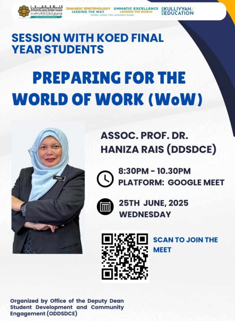 🎓FINAL YEAR KOED STUDENTS — THIS ONE’S FOR YOU!