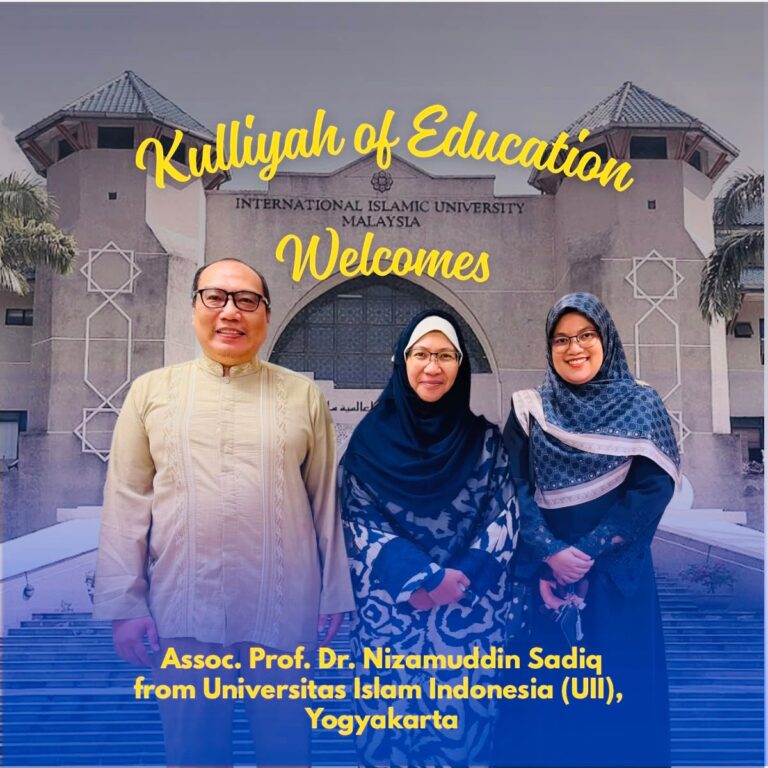 KOED IIUM Welcomes Academic Visitor from Universitas Islam Indonesia (UII)