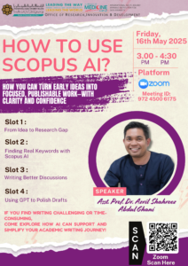 How to Use Scopus AI Poster