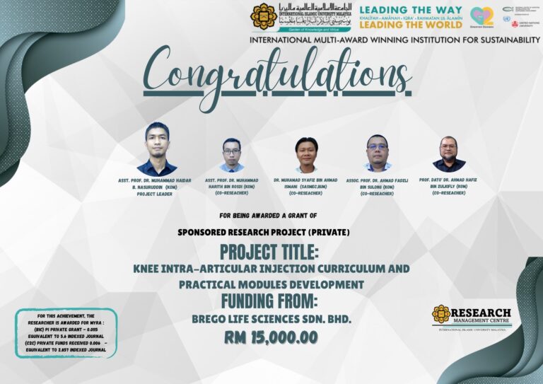 Asst. Prof. Dr. Muhammad Haidar B. Nasuruddin