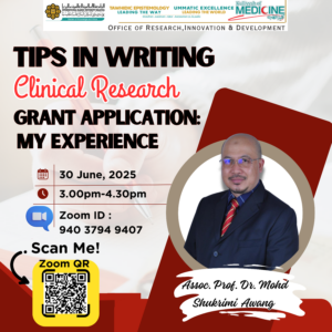 Tips in Writing Clinical Research Application Grant