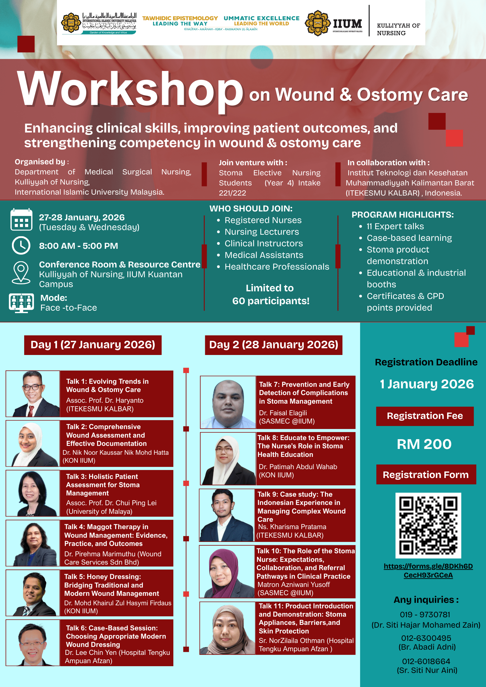 Workshop on Wound & Ostomy Care