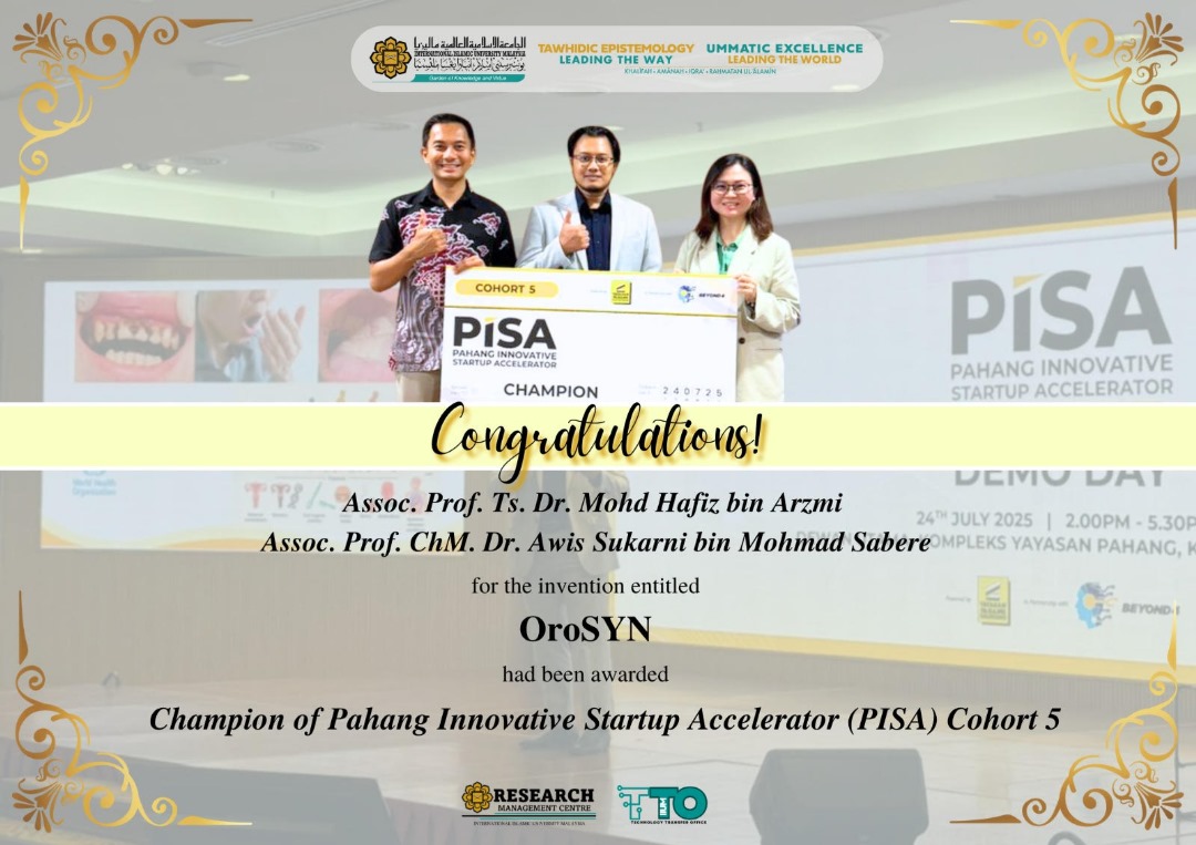 KOP Congratulates Dr. Awis Sukarni on Outstanding Achievement at PISA Cohort 5