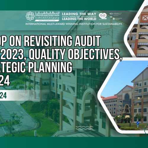 Workshop on Revisiting Audit Findings 2023, Quality Objectives, and Strategic Planning 2023/2024