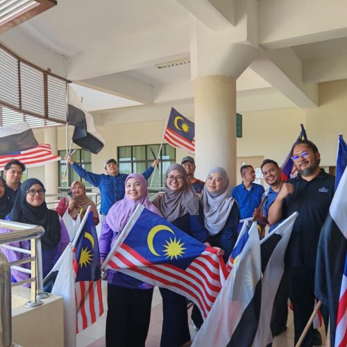 KOP Proudly Flies the Jalur Gemilang