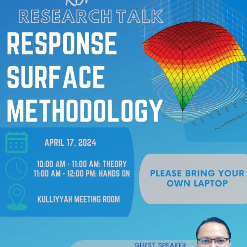 KOP Research Talk – Response Surface Methodology