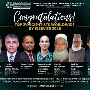 Top 2% Scientists Worldwide 2025 by Elsevier