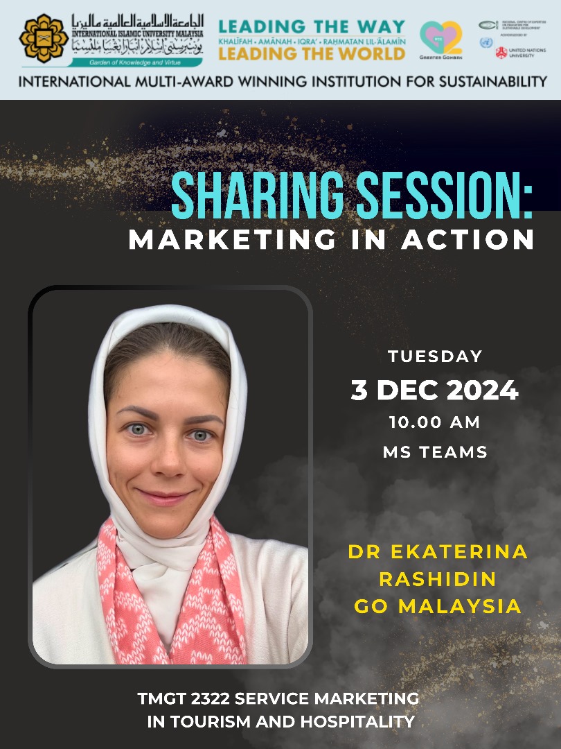 Sharing Session : Marketing In Action